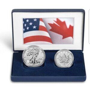 2019 Pride of Two Nations Limited Edition Two Coin Reverse proof set COA